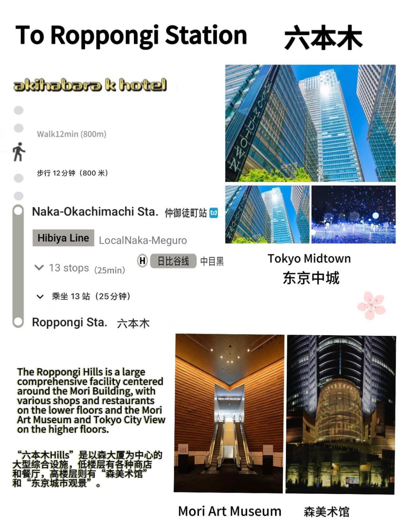 Akihabara K Daire Tokyo Dış mekan fotoğraf