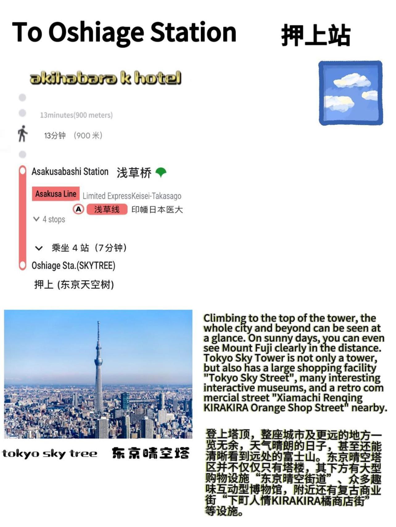Akihabara K Daire Tokyo Dış mekan fotoğraf